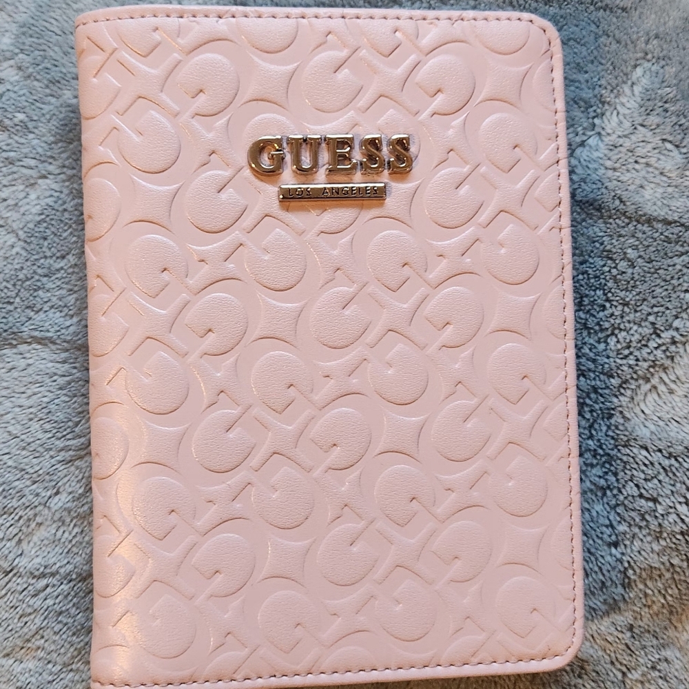 Guess passport holder